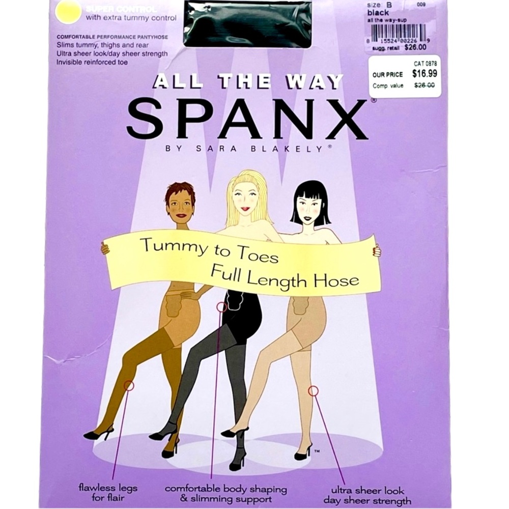 NWT SPANX All The Way with Extra Tummy Control Size B